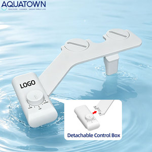Accessoire de bidet intelligent non électrique à double buse pour lavage frontal et hygiène féminine avec mécanisme d'auto-nettoyage - Product Image 1