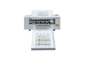 XTEK-FC350 Machine de découpe à plat à tête unique avec entraînement par pas et alimentation par feuilles, largeur de coupe 330 mm, pour vinyle - Product Image 1