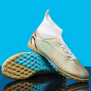 Chaussures de football montantes, chaussures de sport de plein air, chaussures de football d'entraînement de plein air, haute qualité, unisexe, adolescents et enfants - Product Image 6