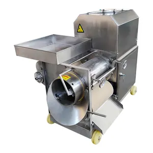 Máquina automática de separação de carne de peixe de alto rendimento para fábrica de alimentos