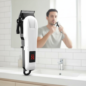 Cortadora de Pelo Inalámbrica Profesional para Hombre, Multifuncional, para Belleza en el Hogar, Recortadora de Pelo Eléctrica de Acero Inoxidable - Product Image 5