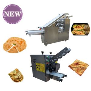 Paquet de certification CE Machine après-vente Roti Maker Ligne de production automatique de pain pita arabe Machines de fabrication de produits céréaliers - Product Image 3