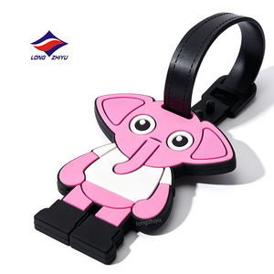 Etiqueta <span class=keywords><strong>de</strong></span> Equipaje <span class=keywords><strong>de</strong></span> PVC Suave Personalizada Longzhiyu, 20 Años <span class=keywords><strong>de</strong></span> Experiencia, Etiqueta <span class=keywords><strong>de</strong></span> Silicona con Letras, Accesorio <span class=keywords><strong>de</strong></span> Viaje, Duradera, Impermeable, Etiqueta con Nombre - Product Image 6