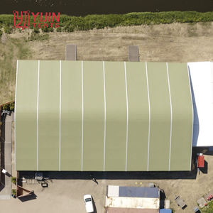 Tente de réception en aluminium de forme arquée 10x20m pour salon automobile, grande tente structurelle arquée pour événements - Product Image 3