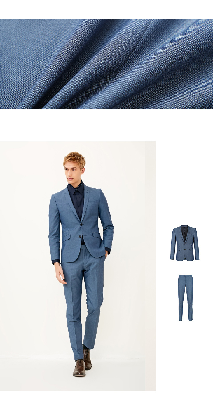 Wool worsted suiting fabric man blazer jacket wedding for men