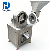 Moulin à grains à disque denté en acier inoxydable pour céréales sèches, machine à moudre le blé, le riz et le maïs