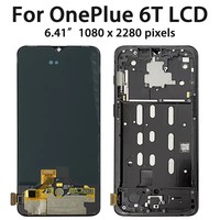 Écrans LCD OLED et TFT en gros pour OnePlus 6/6T A6000, A6003 – Assemblage d'écran tactile de remplacement pour téléphone portable.