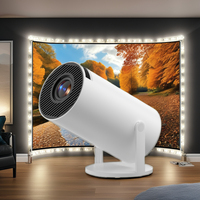 Proyector LED Inteligente Portátil de Bolsillo IHOMELIFE HY300 para Cine en Casa, Decodificación de Video 4K, 120 ANSI Lúmenes, Sistema Operativo Android 13, 40-130 Pulgadas