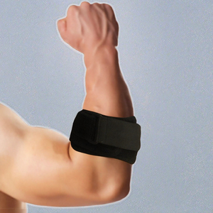 Support de Coude de Tennis Professionnel Ajustable et Compressif en Néoprène Antidérapant pour Protection Sportive - Product Image 3