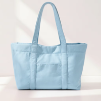 Sac fourre-tout de plage et de voyage en tissu éponge personnalisé, grande capacité, écologique, vente chaude, pour filles