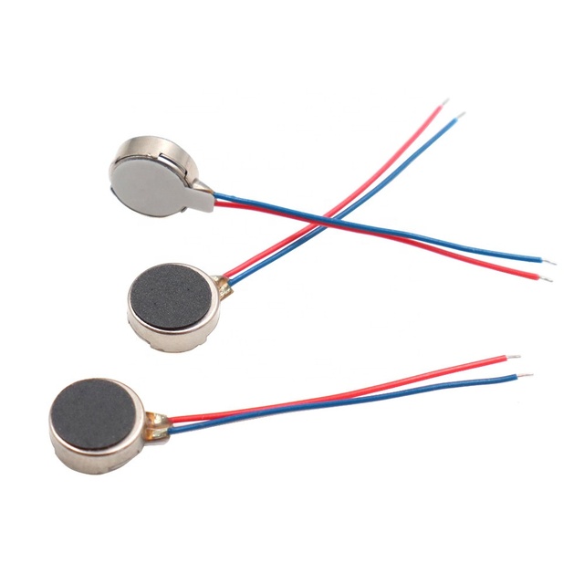0827 DC 3V Micro Vibration Motor 12000rpm Coin Style MINI Flat Vibrating Motor For Wearable Cell Phone Electric Motors