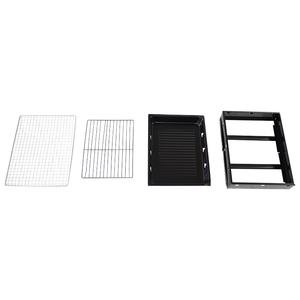 Griglia da Campeggio Portatile Pieghevole a Carbone, Barbecue <span class=keywords><strong>per</strong></span> Escursioni e Cucina all'Aperto - Product Image 5