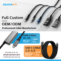 HOT Trend HD 8K60Hz 2M 1M 5M UHD 48Gbps Datenübertragung 2.1 Videokabel Kompatibel mit HDMI-Anschlüssen für Bildschirmprojektion TV
