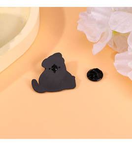 เข็มกลัดติดเสื้อโลโก้เสื้อผ้าเข็มกลัดโลหะอนิเมะสุนัขแมวเข็มกลัดสำหรับห้องปฏิบัติการเคมี - Product Image 3