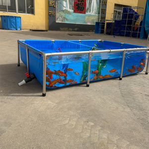 Réservoirs de bâche en PVC durables personnalisés bon marché pour l'étang de pêche de pisciculture Agents de recrutement de 10000 litres - Product Image 5
