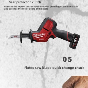 <span class=keywords><strong>เลื่อย</strong></span>ลูกสูบขนาดกะทัดรัด3000SPM มือเดียวแบบไม่มีแปรงถ่าน CHZ-0 M12 12V - Product Image 5