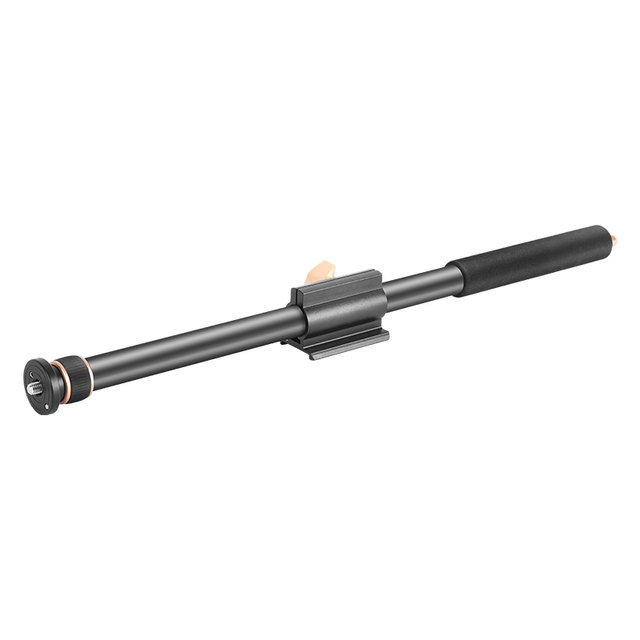 Qzsd Horizontal Tripod Arm 1/4 &3/8 Screw Support Tripod Extension Bar Stand 93/123cm Aluminum Alloy Center Column Bar