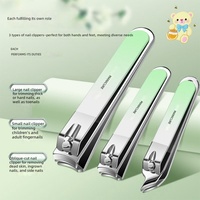 Ensemble de coupe-ongles professionnel de luxe en acier inoxydable de haute qualité, personnalisé, pour manucure des doigts, portable, soins personnels, boîte pour la maison
