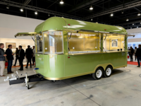 Camion de restauration rapide multifonctionnel SANSHELL en acier inoxydable, prix usine, pour barbecue, glaces, hot-dogs et snacks