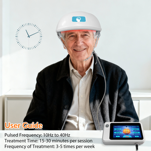 Casco <span class=keywords><strong>de</strong></span> Regulación Mental con Luz Infrarroja <span class=keywords><strong>de</strong></span> 1070nm, Dispositivos <span class=keywords><strong>de</strong></span> Fototerapia para <span class=keywords><strong>el</strong></span> Tratamiento <span class=keywords><strong>de</strong></span> la Depresión, <span class=keywords><strong>Ansiedad</strong></span> y Trastornos <span class=keywords><strong>de</strong></span> Biofeedback - Product Image 5