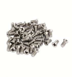 Tornillos autorroscantes de latón macizo de cabeza plana M3 8 10mm, remaches para cinturones de cuero y carteras, grado 10.9 12.9, 10 tamaños - Product Image 1
