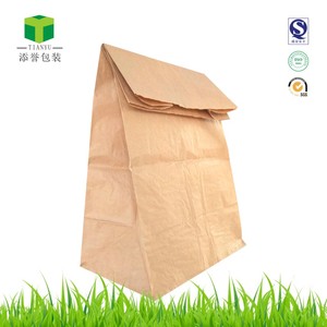 50 lb chất thải thực phẩm dùng một lần Phân compost compostable 100% phân hủy sinh học Nâu <span class=keywords><strong>Craft</strong></span> Kraft sáp Giấy túi rác - Product Image 2