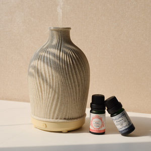 Difusores de aroma de sabor artístico de alta calidad, <span class=keywords><strong>Humidificador</strong></span> ultrasónico de aceite esencial de poliresina de luz cálida - Product Image 2