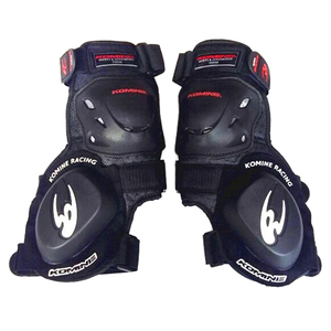Genouillères de protection pour le cyclisme/vélo en nylon épais et coton Shenmoren - Protection de base, antidérapantes, pliables, légères, réglables - Product Image 1