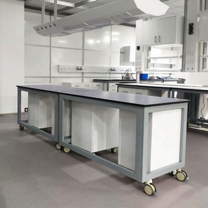Laboratuvar çelik çerçeve tezgah/masa, asit ve alkali direnci, ekipman tablosu/tezgah - Product Image 4
