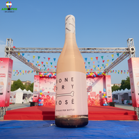 Bouteille gonflable géante personnalisée BOYAN, bouteille d'eau gonflable sur mesure, modèle de canette publicitaire gonflable énorme