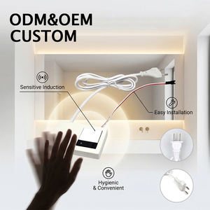 Interruttore Sensore <span class=keywords><strong>a</strong></span> Sfioramento Senza Contatto per <span class=keywords><strong>Specchio</strong></span> LED DC12V 1A 12W con Alimentazione AC 85-245V - Product Image 2
