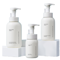 250ml 300ml 500ml Bouteille en mousse HDPE en forme de cylindre pour huile essentielle Bouteille en PET de 500ml avec pompe à mousse pour shampooing