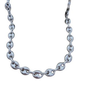 Bijoux marin en argent Sterling 925 pour hommes, collier en grains de café pour femmes, chaîne à maillons unisexe, vente en gros, bijoux tendance Offre Spéciale - Product Image 1