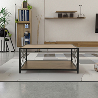 Venta Directa de Fábrica de Soporte para TV y Mesa Auxiliar Más Vendidos para Sala de Estar Moderna