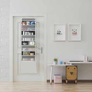 Sac de rangement mural multifonctionnel à quatre couches pour porte, en stock, amélioré, pour articles divers, à suspendre derrière la porte - Product Image 3