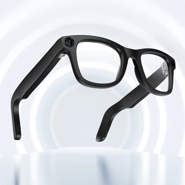 AI Smart Glasses with Camera 800W HD Smart Audio Glasses 1080P Video Recording Sunglasses Real Time Translation, Voice Assistant
