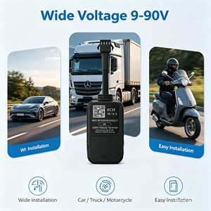 Traceur GPS portable TrackerKing EC33 GSM compatible avec les applications Android et iOS, compatible PC, suivi de trajectoire, mini traceur GPS - Product Image 3