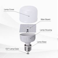 Promotion Ampoule LED T, Nouveau Design, Éclairage Linéaire, 5W 10W 15W 20W 30W, Culot E27
