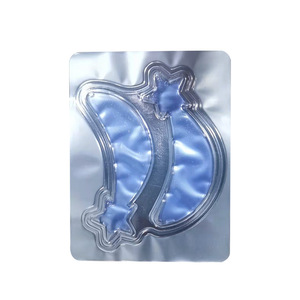Mascarilla de hidrogel azul para ojos con forma de estrella, gel de colágeno, antiarrugas, reafirmante, 12 g - Product Image 1