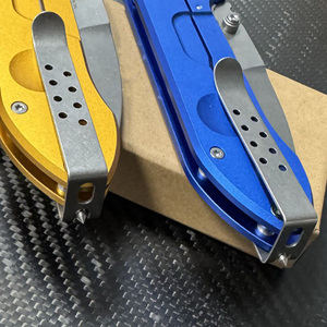 มีดพกพา ER HK FB109 DIY ปรับแต่งได้ ผลิตจากสแตนเลสและไทเทเนียมอัลลอยด์ สำหรับเอาตัวรอด ล่าสัตว์ ใช้งานได้หลากหลาย เหมาะสำหรับกิจกรรมกลางแจ้ง ของขวัญสุดพิเศษ - Product Image 5