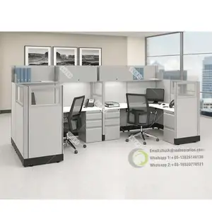 ワークステーションオフィス家具用モジュラー立方ワークステーションデスクオフィスワークステーションPC