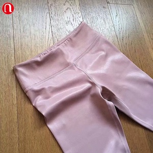 Eyun High Waisted <strong>Wet</strong> <strong>Look</strong> Liquid Stretch Yoga Pants Shinny Leather <strong>Leggings</strong> for <strong>Women</strong> - Product Image 2