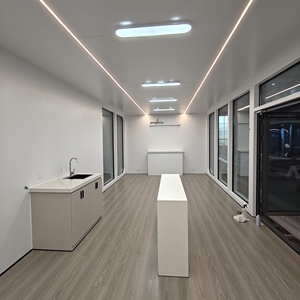 E50 Cabine modulaire Apple de forme rectangulaire, espace intelligent pour le travail, les cafés, les jardins ou la <span class=keywords><strong>location</strong></span> à court terme - Product Image 6