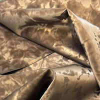 Cuir synthétique PU gaufré effet velours rétro craquelé 0,8 mm anti-moisissure, directement de l'usine, pour chaussures et sacs pour femmes