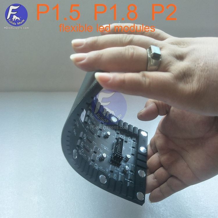 Esnek led monitör Led Video bülten fiyat esnek Led Panel P2.5 esnek led ekran 240*120mm veya 320 * 160mm