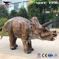 Costume de dinosaure Triceratops animatronique certifié CE