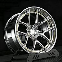 Jantes en alliage forgé Apex à 6 branches, finition noir mat personnalisé, 17, 18, 19, 20, 22 pouces, 5*120, 5*139.7, 5*130 pour GR86, Yaris, Civic Type, BRZ, WRX