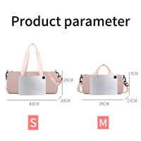 Sac de voyage et de sport grande capacité pour femme DICHOS Fashion – Idéal pour le yoga et les activités sportives
