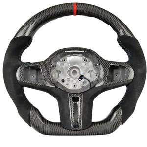 Volante de Fibra de Carbono para <span class=keywords><strong>BMW</strong></span> G20 G28 G30 G82, Accesorio para Automóvil de Rendimiento Mejorado - Product Image 1