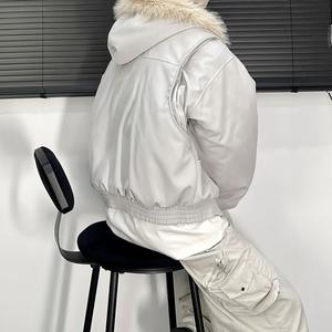 Manteau en Coton à Capuche Ample avec Col en Fourrure pour Homme, Idéal pour la <span class=keywords><strong>Montagne</strong></span>, Vente en Gros, Meilleures Ventes - Product Image 5